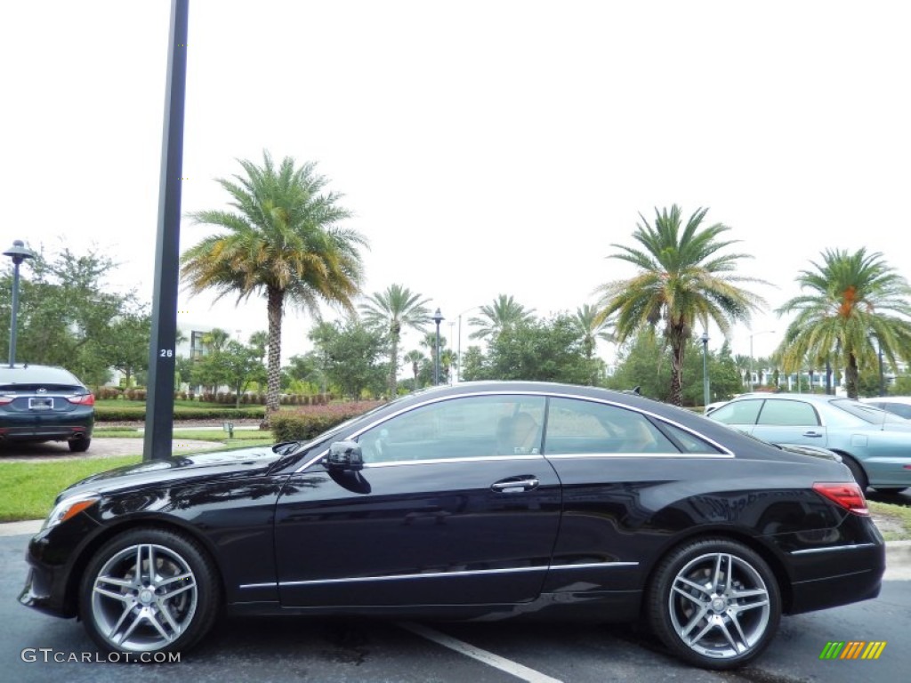 Obsidian Black Metallic 2014 Mercedes-Benz E 350 Coupe Exterior Photo #82942747