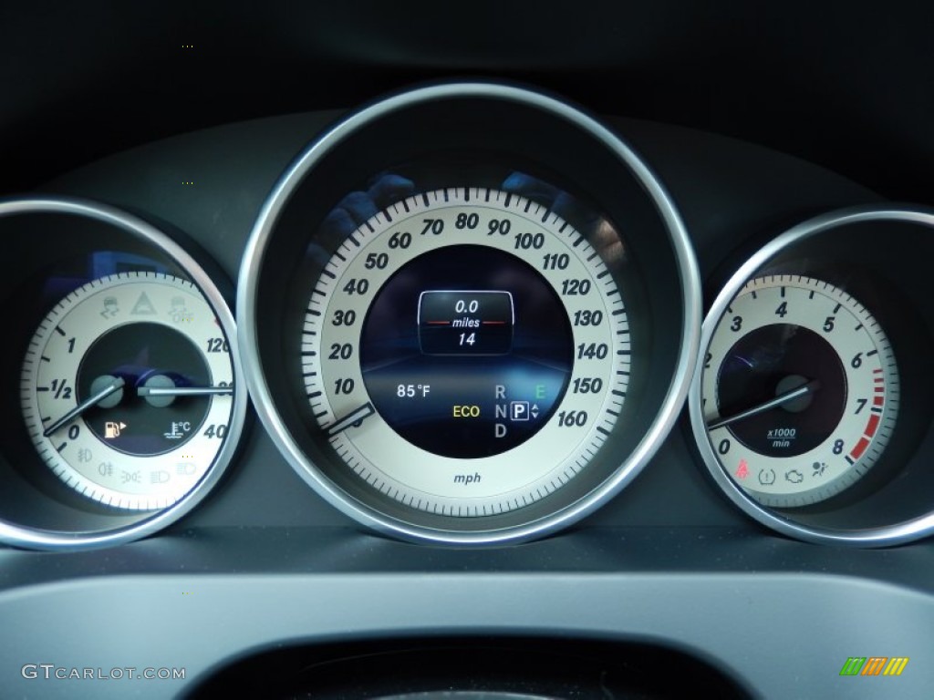 2014 Mercedes-Benz E 350 Coupe Gauges Photo #82942942
