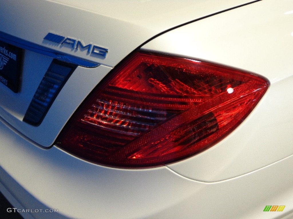 2013 CL 63 AMG - Diamond White Metallic / AMG Black photo #8