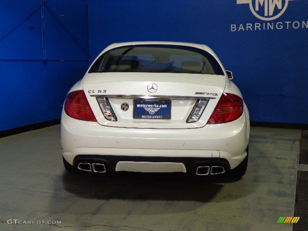 2013 CL 63 AMG - Diamond White Metallic / AMG Black photo #10