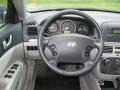 2008 Hyundai Sonata Gray Interior Steering Wheel Photo