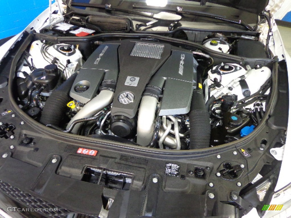 2013 Mercedes-Benz CL 63 AMG Engine Photos