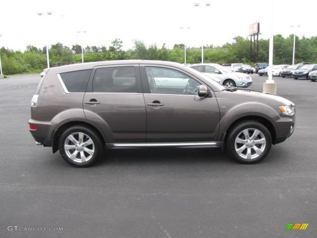 Quartz Brown Metallic 2011 Mitsubishi Outlander GT AWD Exterior Photo #82945033