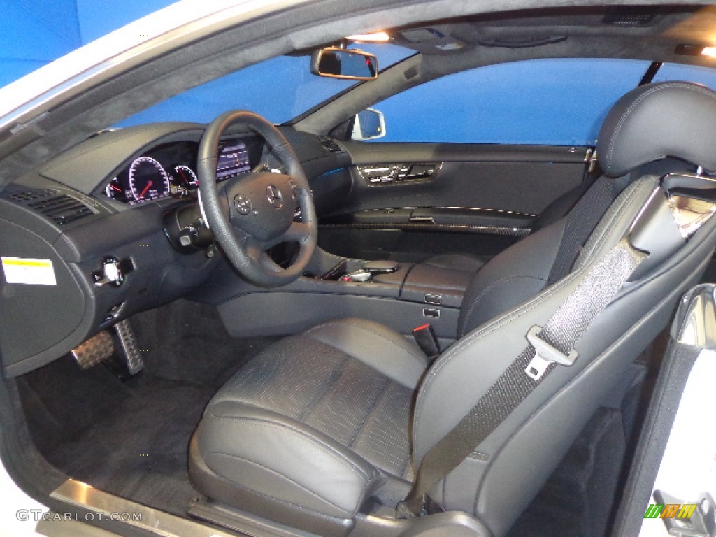 AMG Black Interior 2013 Mercedes-Benz CL 63 AMG Photo #82945161