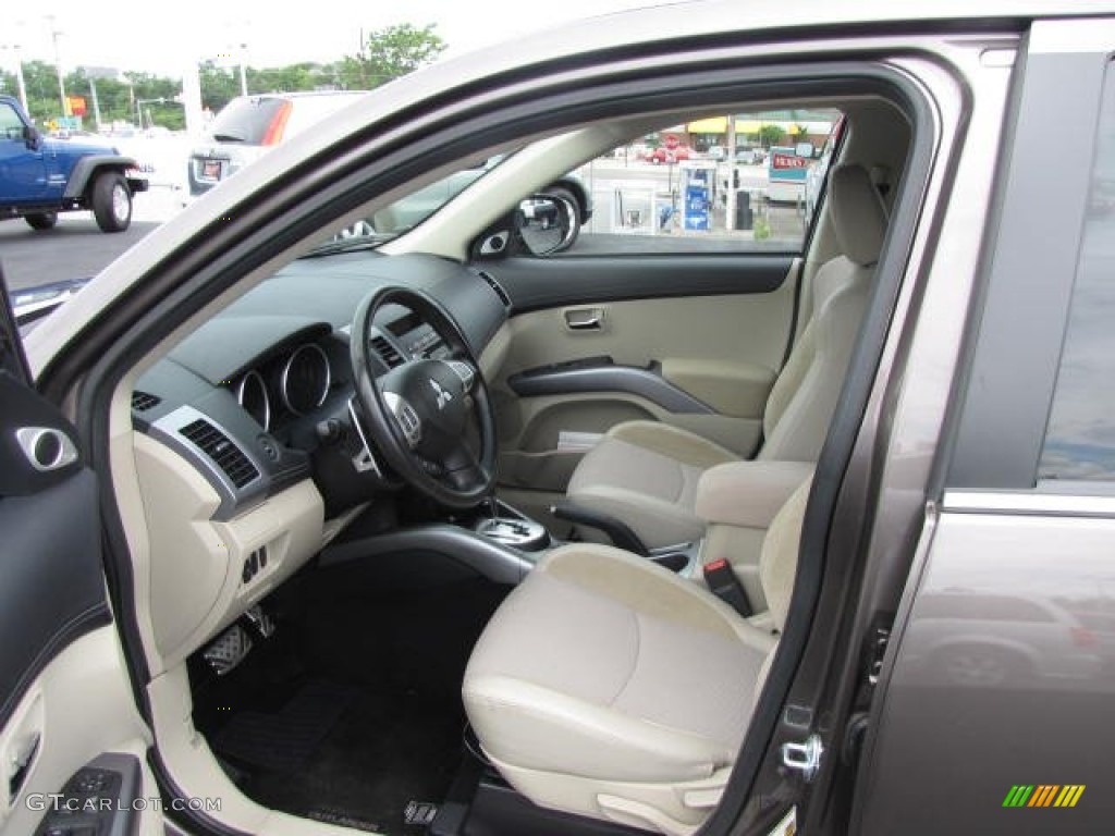 2011 Mitsubishi Outlander GT AWD Interior Color Photos