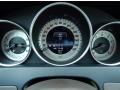 2013 Mercedes-Benz C Almond Beige Interior Gauges Photo