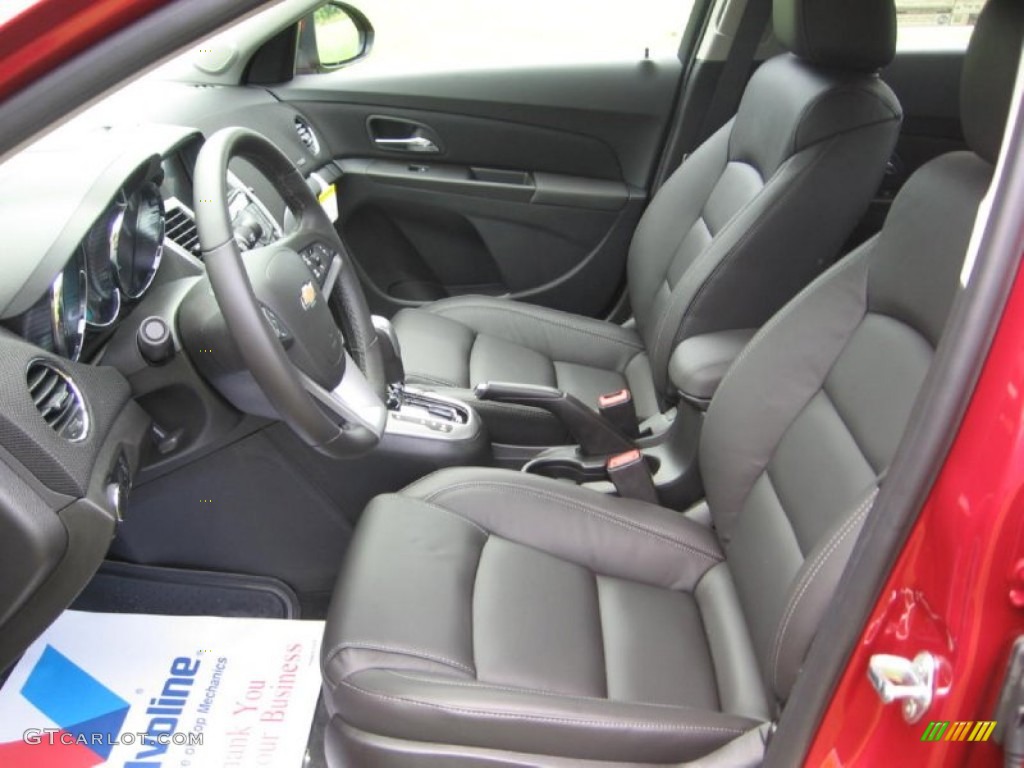 2014 Cruze Diesel - Crystal Red Tintcoat / Jet Black photo #6
