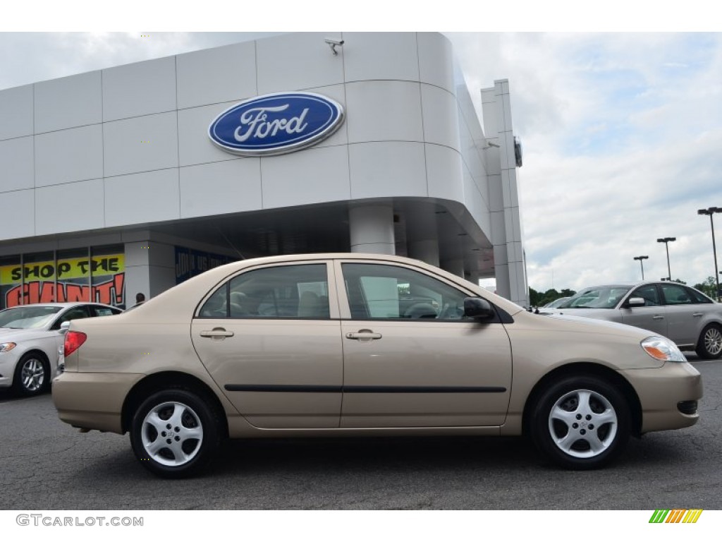 2006 Corolla CE - Desert Sand Mica / Beige photo #2