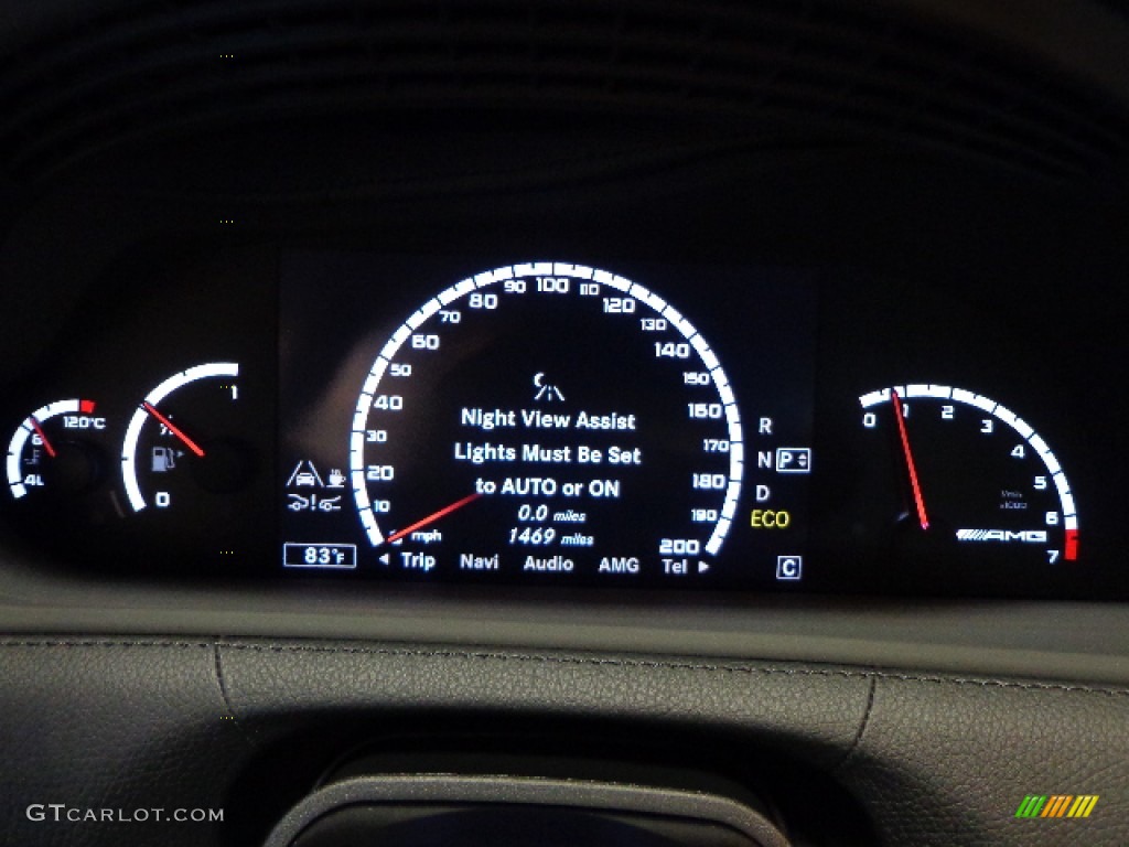2013 Mercedes-Benz CL 63 AMG Gauges Photo #82945626