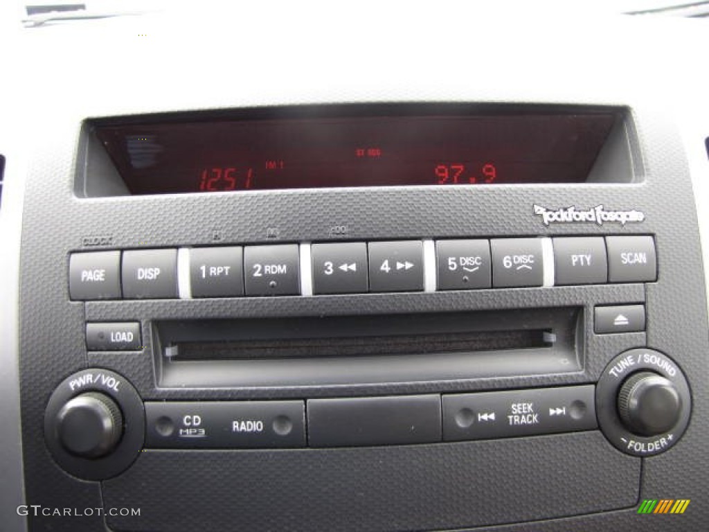 2011 Mitsubishi Outlander GT AWD Audio System Photo #82945657