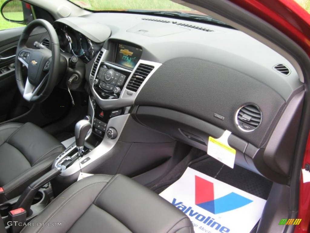 2014 Cruze Diesel - Crystal Red Tintcoat / Jet Black photo #11