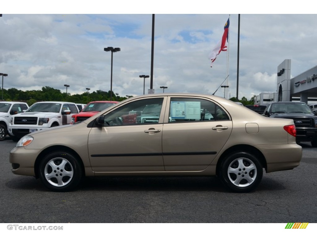 2006 Corolla CE - Desert Sand Mica / Beige photo #5