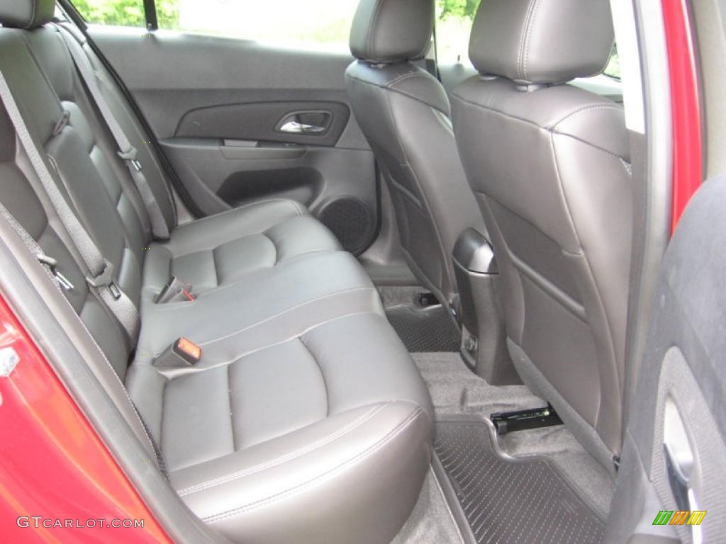 2014 Cruze Diesel - Crystal Red Tintcoat / Jet Black photo #13