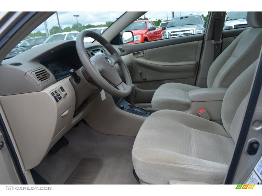 2006 Corolla CE - Desert Sand Mica / Beige photo #9