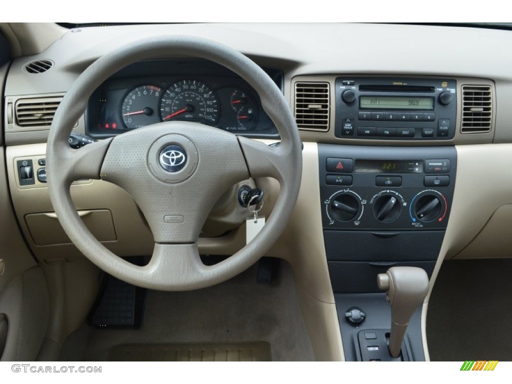 2006 Corolla CE - Desert Sand Mica / Beige photo #16
