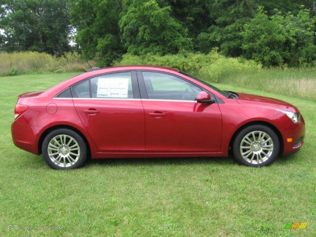 Crystal Red Tintcoat 2014 Chevrolet Cruze Eco Exterior Photo #82945996