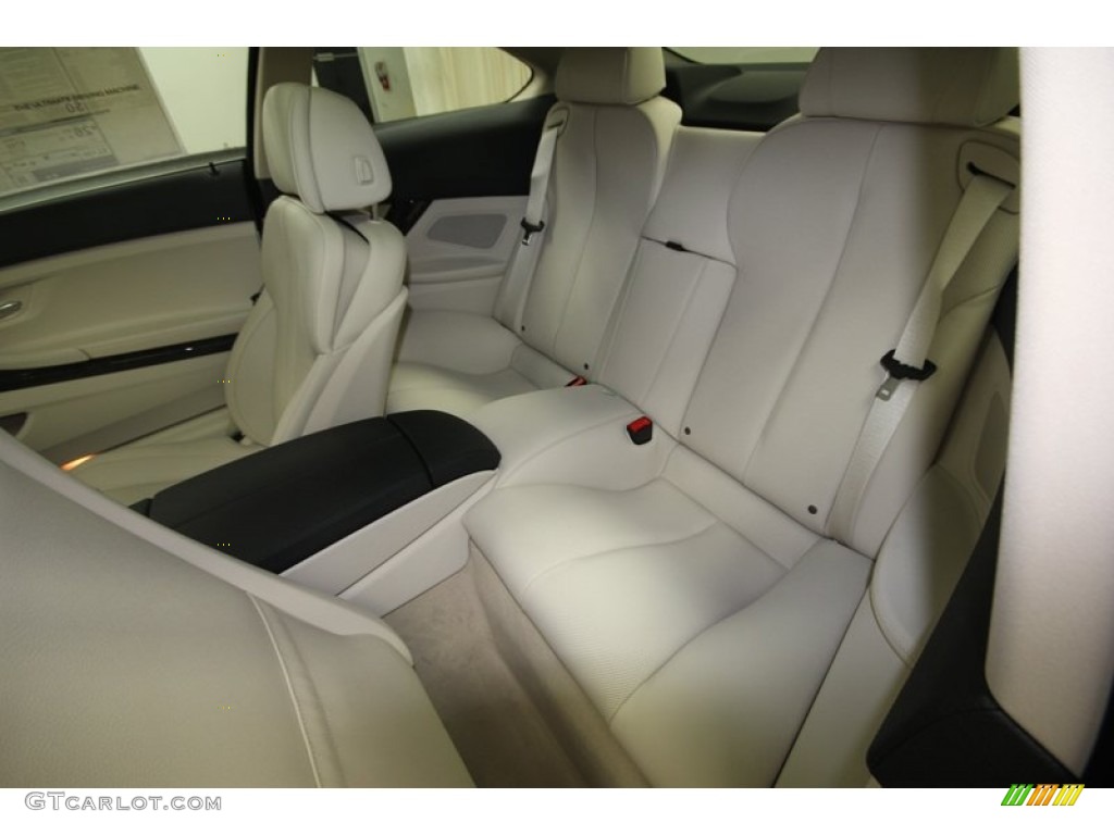 Ivory White Interior 2014 BMW 6 Series 640i Coupe Photo #82945998