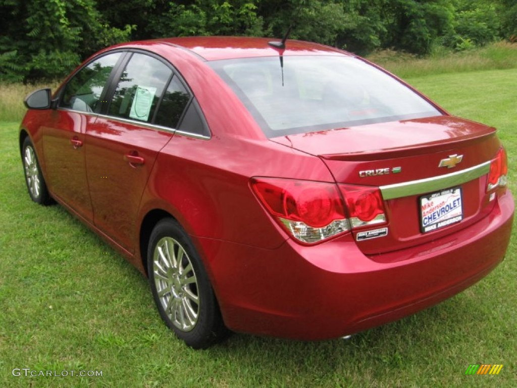 2014 Cruze Eco - Crystal Red Tintcoat / Jet Black photo #3