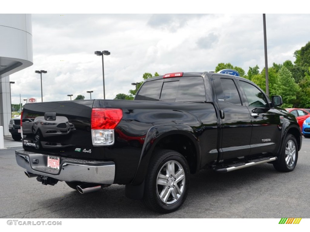 2011 Tundra Limited Double Cab 4x4 - Black / Sand Beige photo #3