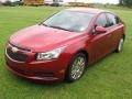 2014 Crystal Red Tintcoat Chevrolet Cruze Eco  photo #19