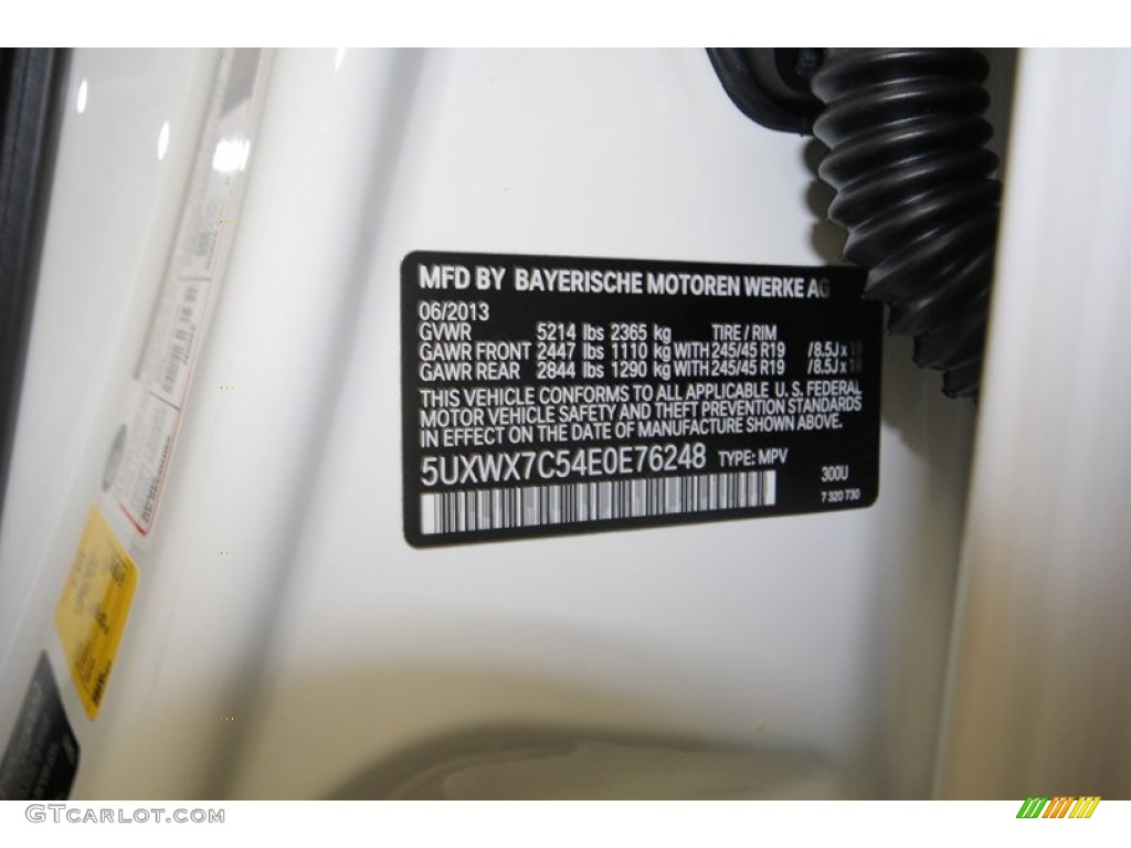 2014 X3 xDrive35i - Alpine White / Oyster photo #34