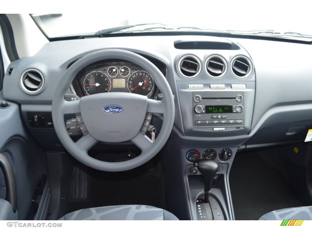 2013 Ford Transit Connect XLT Wagon Dark Gray Dashboard Photo #82947532