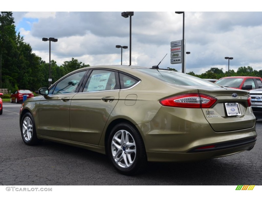 2013 Fusion SE - Ginger Ale Metallic / Dune photo #21