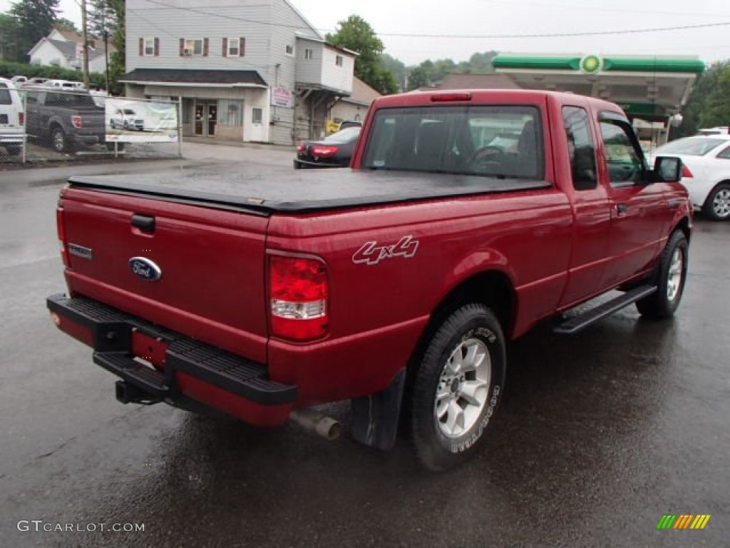 Redfire Metallic 2011 Ford Ranger XLT SuperCab 4x4 Exterior Photo #82948324