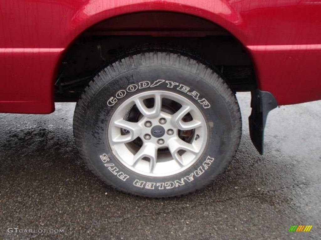 2011 Ford Ranger XLT SuperCab 4x4 Wheel Photo #82948394