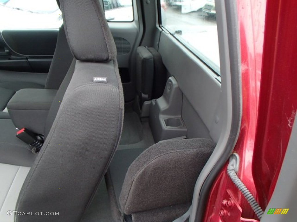 2011 Ford Ranger XLT SuperCab 4x4 Rear Seat Photo #82948453