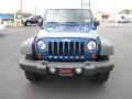 2010 Deep Water Blue Pearl Jeep Wrangler Sport 4x4  photo #2