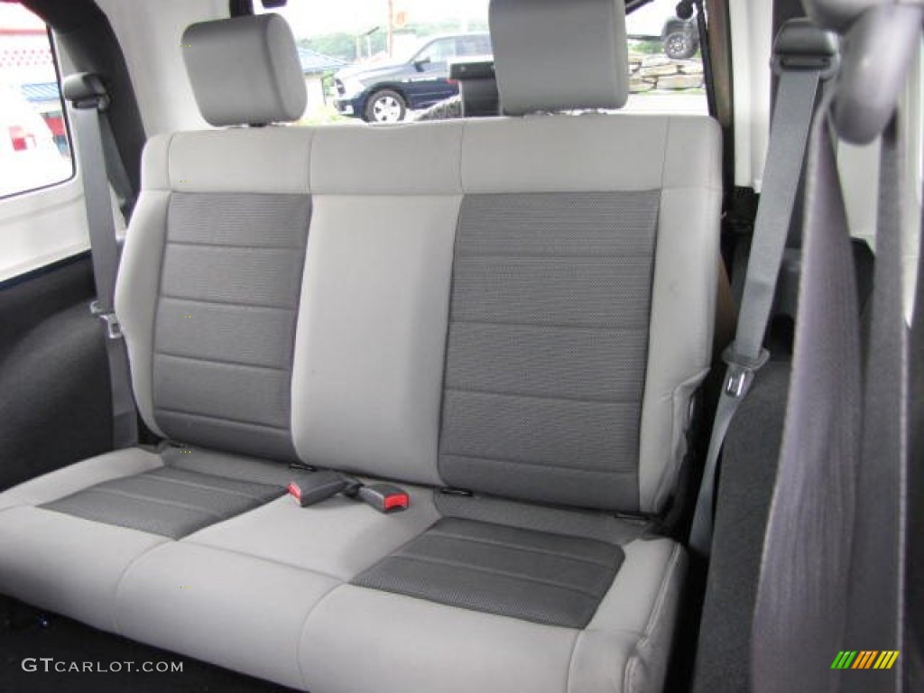 2010 Jeep Wrangler Sport 4x4 Rear Seat Photos