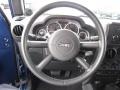 Dark Slate Gray/Medium Slate Gray 2010 Jeep Wrangler Sport 4x4 Steering Wheel