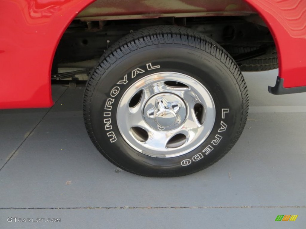 2004 F150 XL Heritage SuperCab - Bright Red / Heritage Medium Parchment photo #10