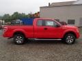 Race Red 2013 Ford F150 STX SuperCab 4x4 Exterior