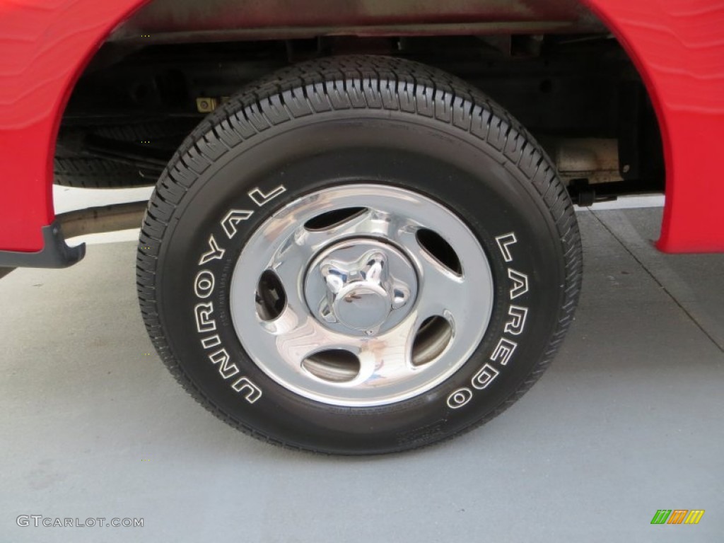 2004 F150 XL Heritage SuperCab - Bright Red / Heritage Medium Parchment photo #11