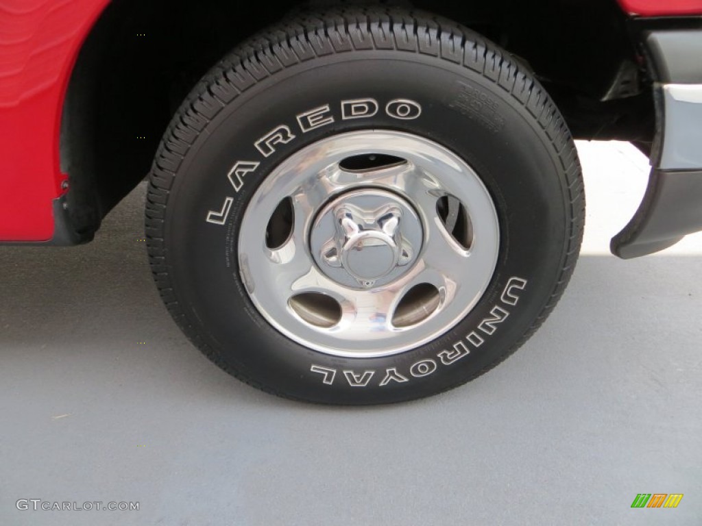 2004 F150 XL Heritage SuperCab - Bright Red / Heritage Medium Parchment photo #12