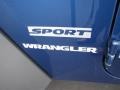 2010 Deep Water Blue Pearl Jeep Wrangler Sport 4x4  photo #33