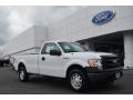 2013 Oxford White Ford F150 XL Regular Cab  photo #1