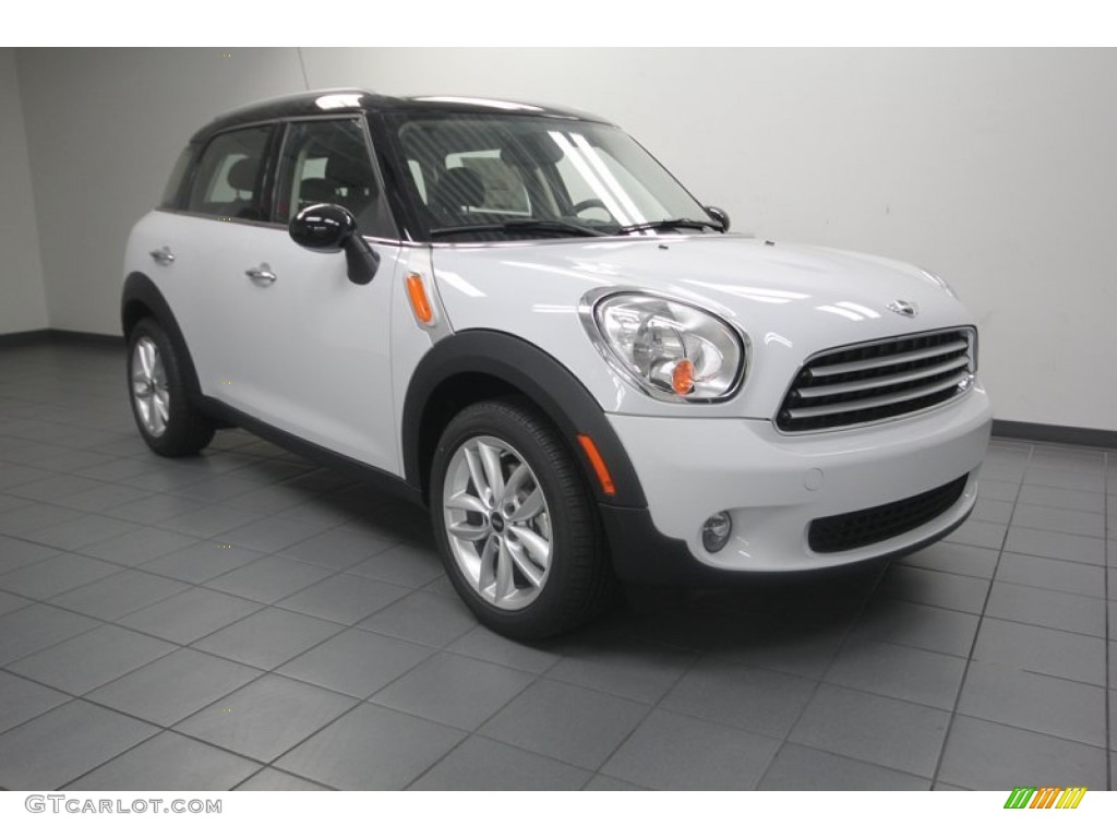 2013 Cooper Countryman - Light White / Carbon Black photo #1