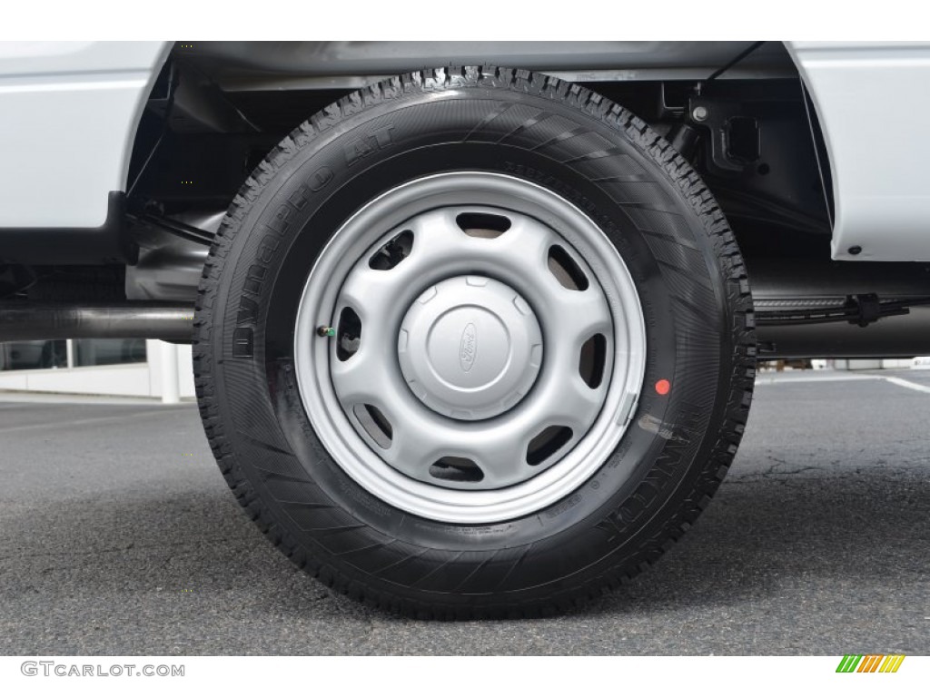 2013 F150 XL Regular Cab - Oxford White / Steel Gray photo #8