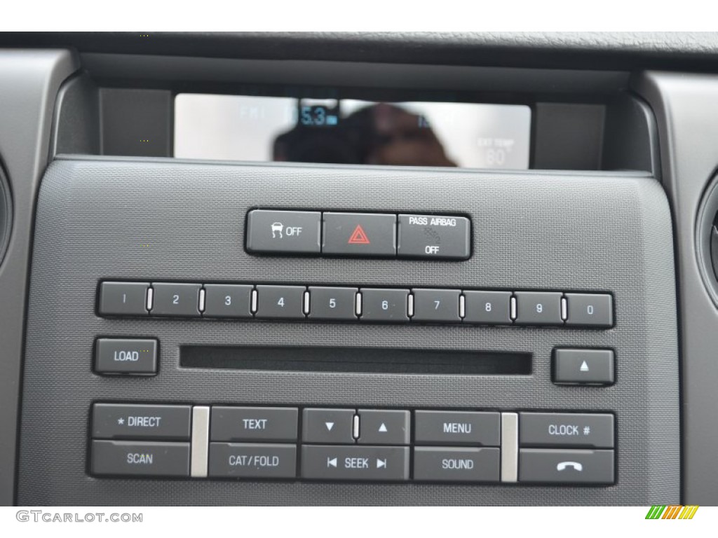 2013 F150 XL Regular Cab - Oxford White / Steel Gray photo #9