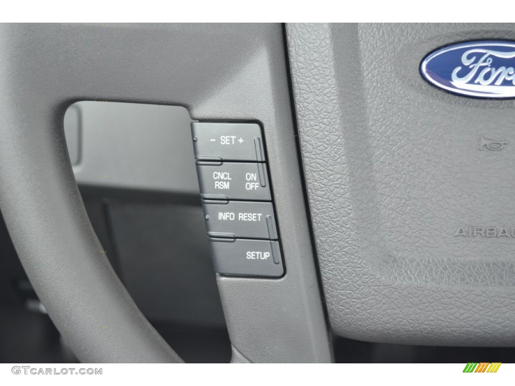 2013 F150 XL Regular Cab - Oxford White / Steel Gray photo #12