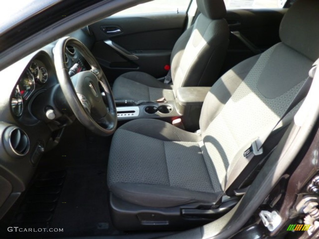 2009 Pontiac G6 Sedan Front Seat Photos