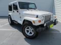 Stone White 2000 Jeep Wrangler Sahara 4x4