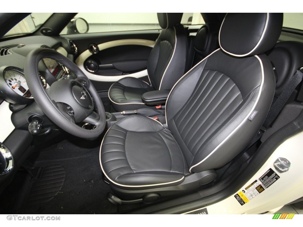 2013 Cooper S Coupe - Pepper White / Carbon Black Lounge Leather photo #3