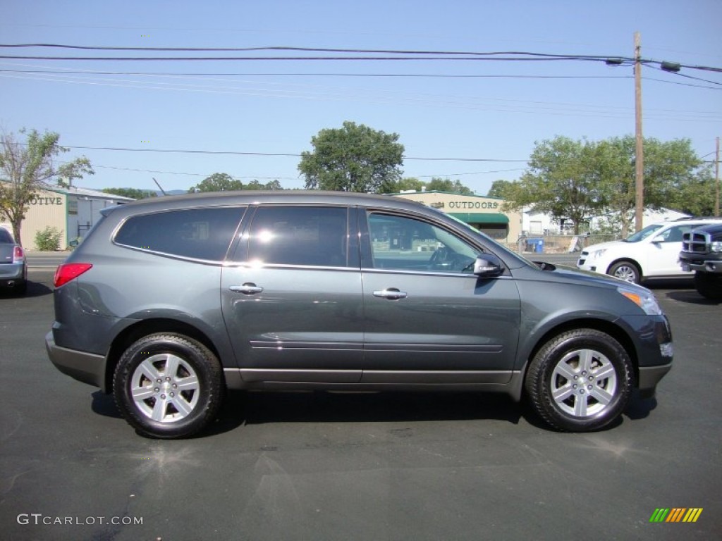 Cyber Gray Metallic 2010 Chevrolet Traverse LT Exterior Photo #82951008