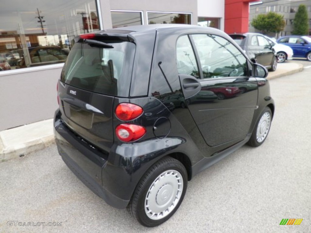 Deep Black 2013 Smart fortwo pure coupe Exterior Photo #82952581
