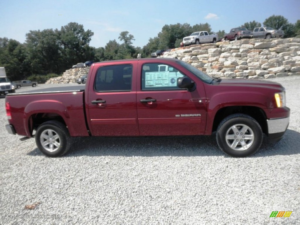Sonoma Red Metallic 2013 GMC Sierra 1500 XFE Crew Cab Exterior Photo #82952627