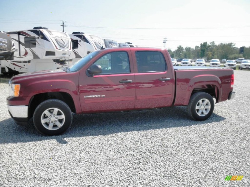 Sonoma Red Metallic 2013 GMC Sierra 1500 XFE Crew Cab Exterior Photo #82952704